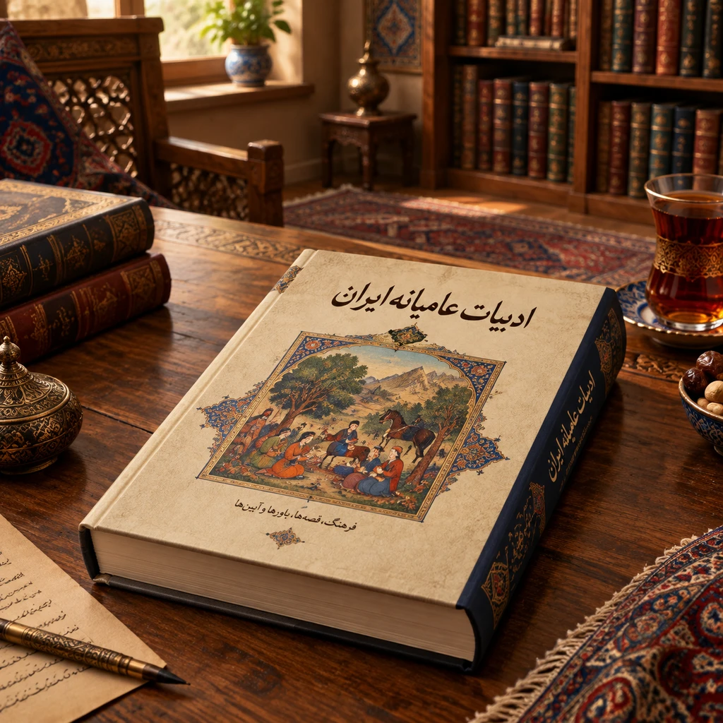 دانلود فایل متنی ادبیات عامیانه ایران ( نسخه پی دی اف PDF)
