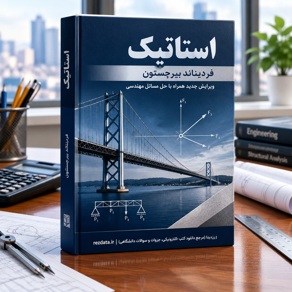 دانلود کتاب استاتیک بیرجستون PDF + حل مسائل و خلاصه فصل‌ها | رزدیتا( نسخه پی دی اف PDF)