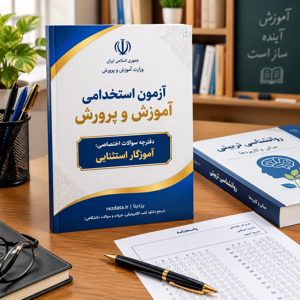دانلود فایل متنی دانلود سوالات استخدامی آموزگار استثنایی آموزش و پرورش ( نسخه پی دی اف PDF)