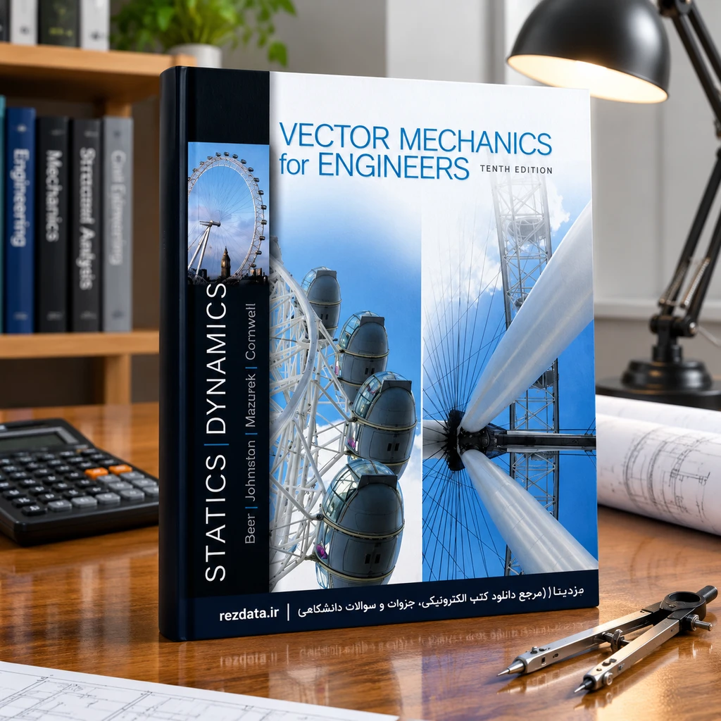 دانلود کتاب استاتیک و دینامیک بیر جانسون زبان اصلی Vector Mechanics for Engineers: Statics and Dynamics ( نسخه پی دی اف PDF)
