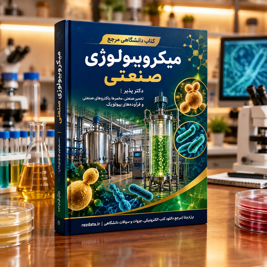 دانلود فایل متنی جزوه درس میکروبیولوژی صنعتی ( نسخه پی دی اف PDF)