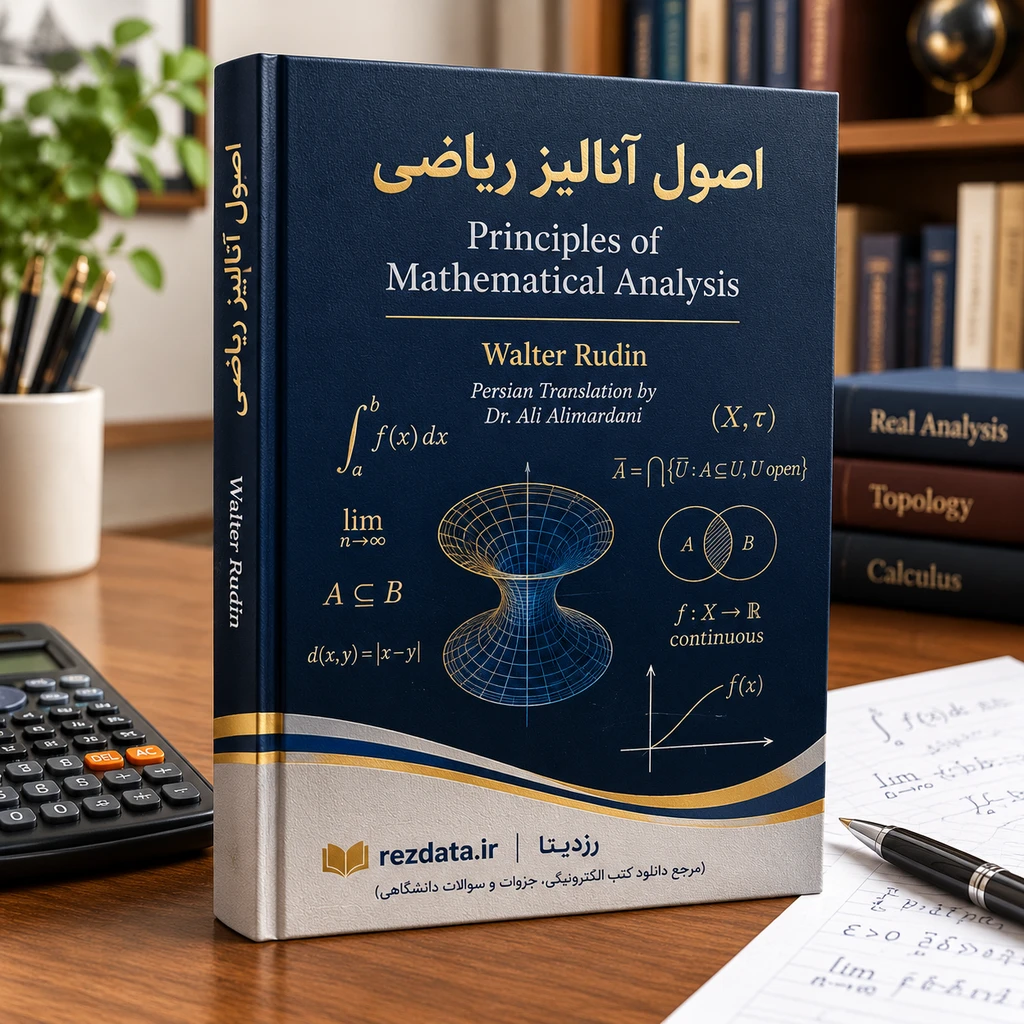 دانلود فایل متنی اصول آنالیز ریاضی والتر رودین ترجمه عالم زاده ( نسخه پی دی اف PDF)