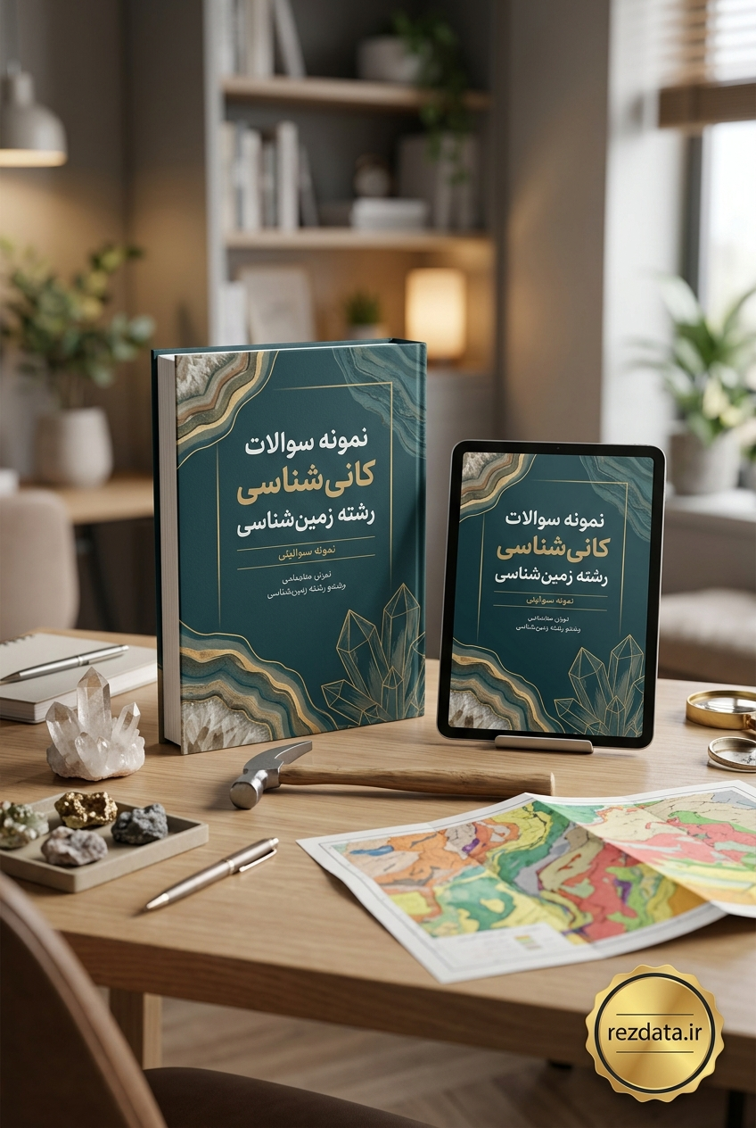 دانلود فایل متنی نمونه سوالات کانی شناسی رشته زمین شناسی ( نسخه پی دی اف PDF)