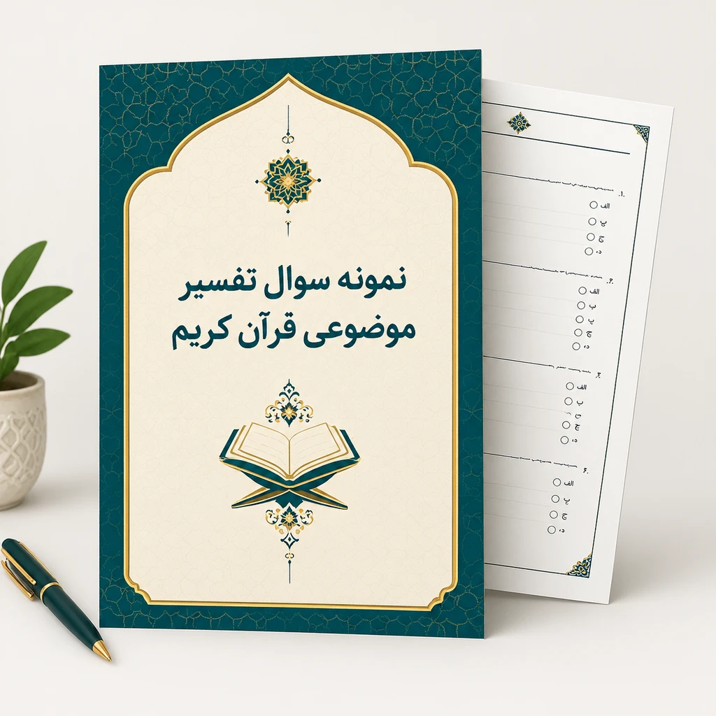 دانلود فایل متنی نمونه سوال تفسیر ( نسخه پی دی اف PDF)
