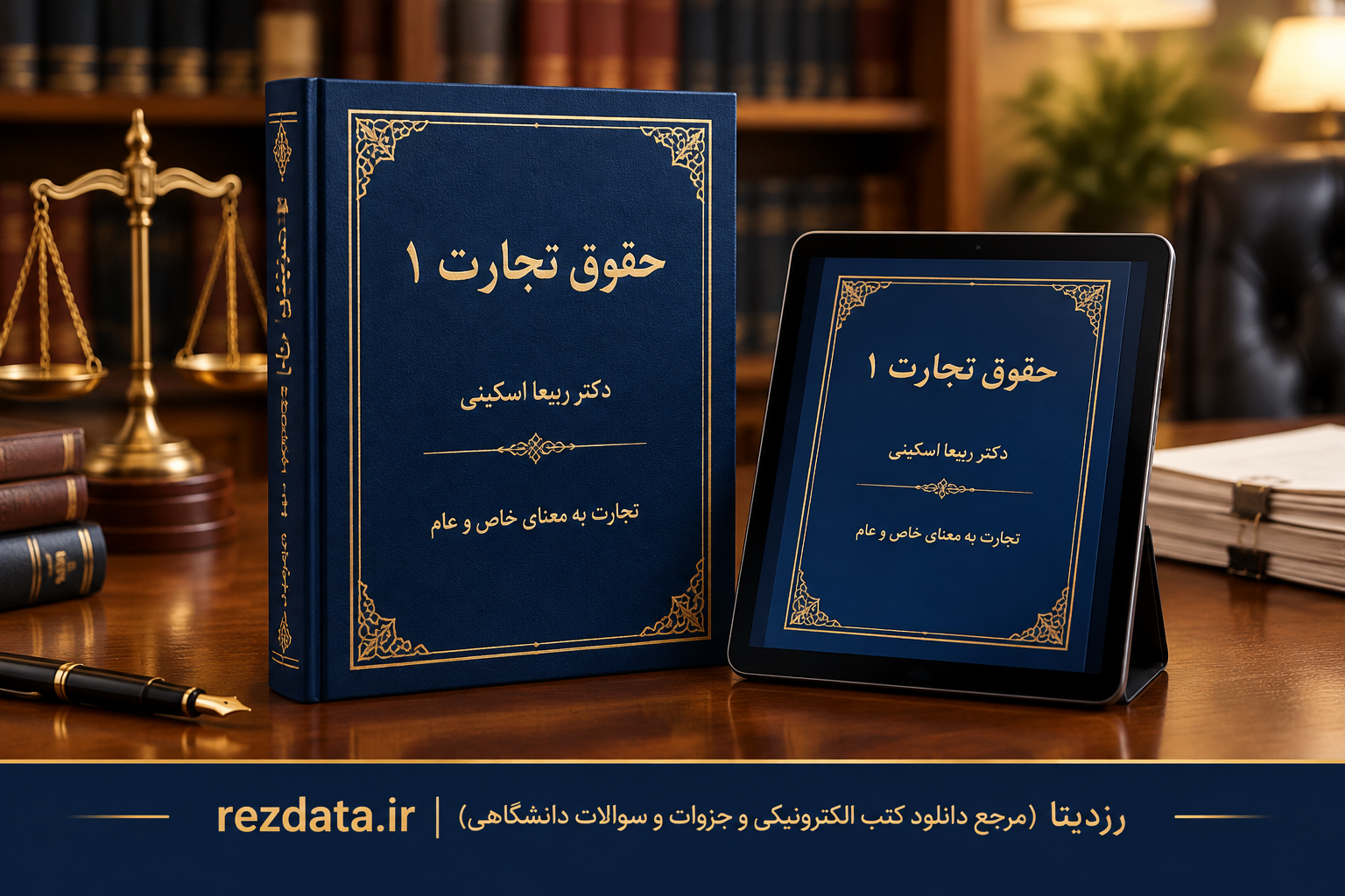 دانلود فایل متنی کتاب حقوق تجارت 1 ( نسخه پی دی اف PDF)