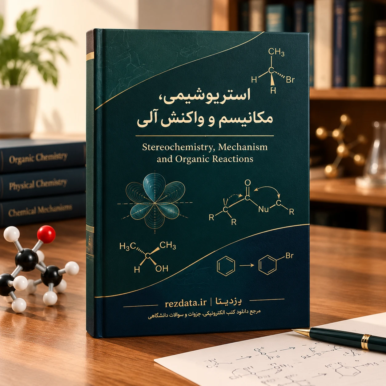 دانلود فایل متنی استریو شیمی مکانیسم واکنش آلی ( نسخه پی دی اف PDF)