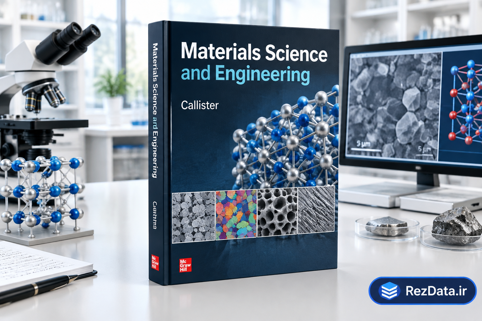 دانلود فایل متنی کتاب علم و مهندسی مواد (ویرایش کالستر) | Materials Science and Engineering – Callister – زبان اصلی ( نسخه پی دی اف PDF)