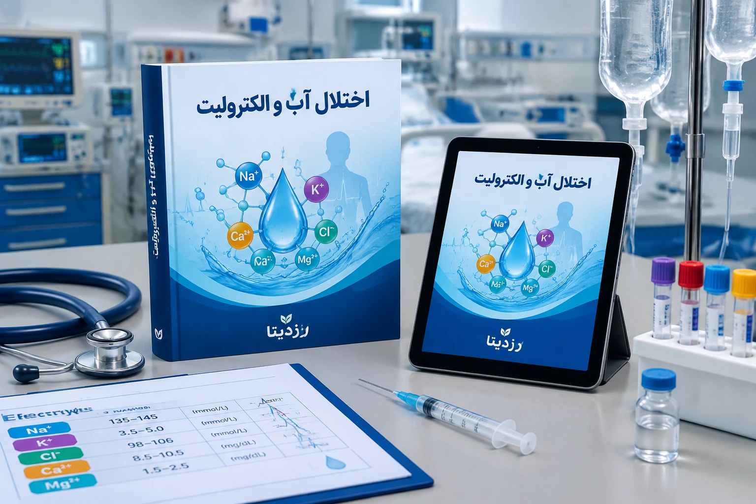 دانلود فایل متنی اختلال آب و الکترولیت ( نسخه پی دی اف PDF)