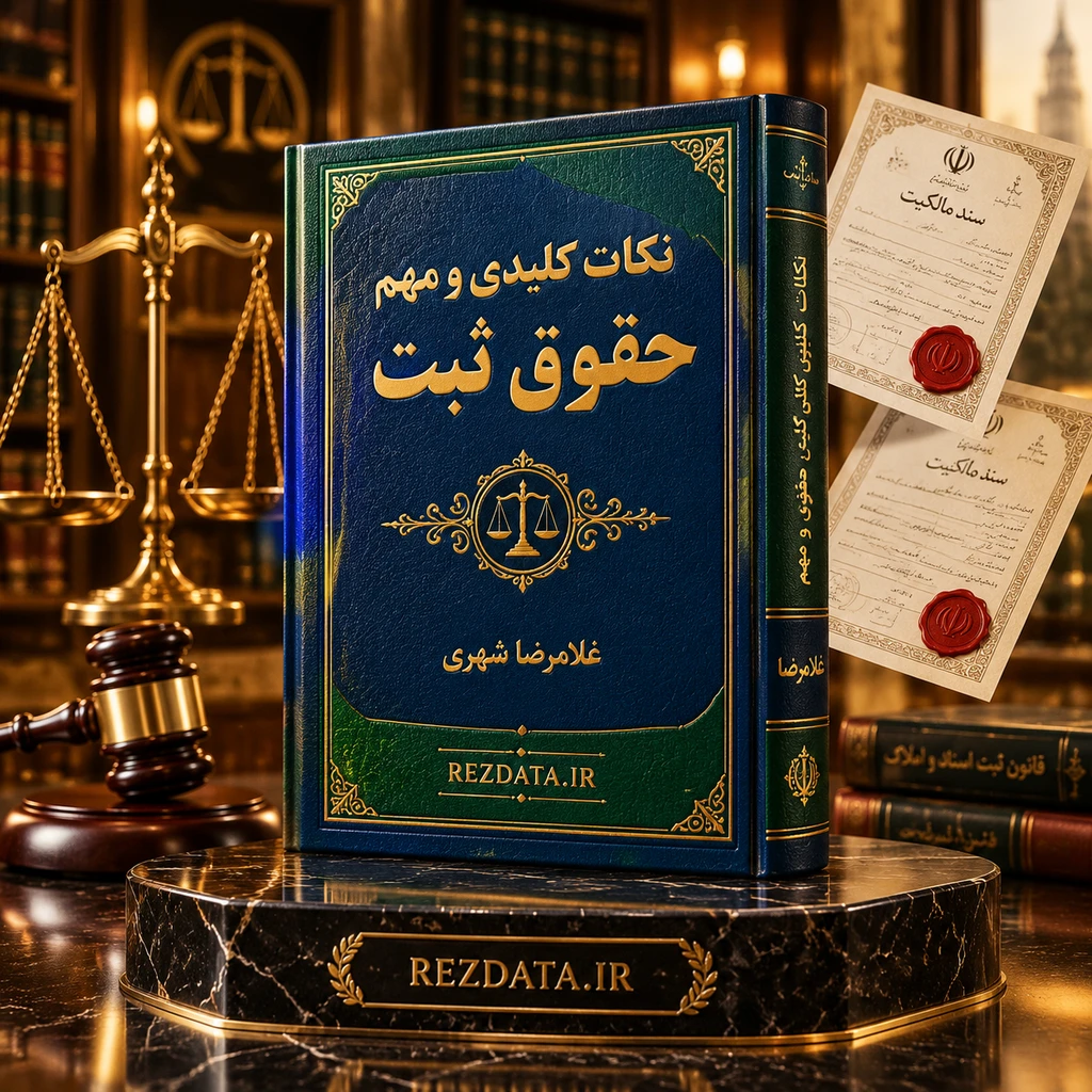 دانلود فایل متنی نکات کلیدی و مهم حقوق ثبت ( نسخه پی دی اف PDF)