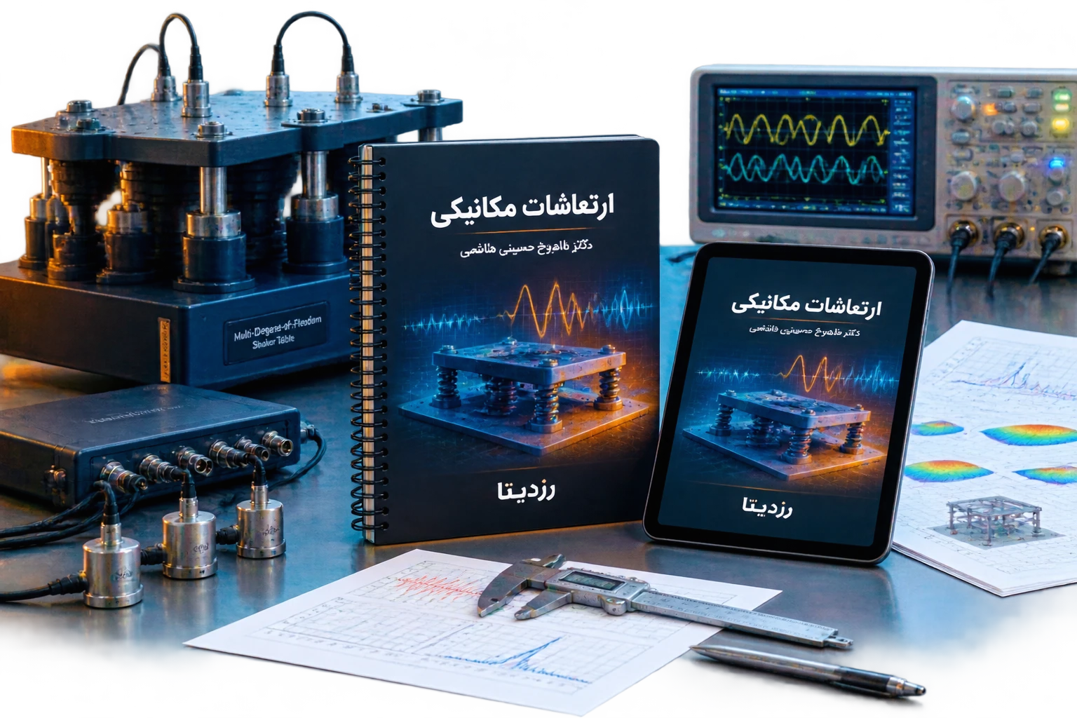 دانلود جزوه دست نویس ارتعاشات مکانیکی ویلیام تامسون ( نسخه پی دی اف PDF)