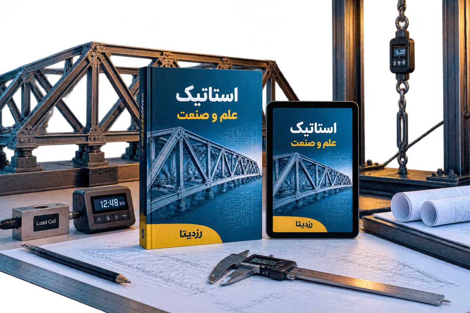 دانلود فایل متنی استاتیک علم و صنعت ( نسخه پی دی اف PDF)
